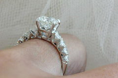 2 Carat Round Cut Diamond Engagement Ring For Women, Anniversary Gifts, Wedding Ring