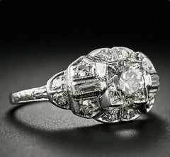 1.5 Carat Round Cut CVD Lab Grown Diamond Engagement Ring for Women, Christmas Gifts, Wedding Ring