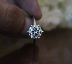 2.50 Carat Round Cut Diamond Engagement Ring For Women, Wedding Ring