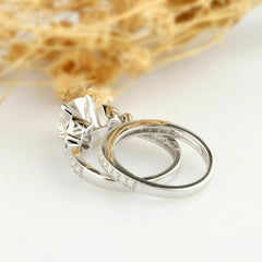 2 Carat Round Cut Diamond Engagement Ring For Women, Wedding Ring, Christmas Gifts, Bridal Set