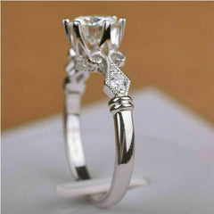 2 Carat Round Cut Diamond Engagement Ring for Women, Wedding Ring, Anniversary Gifts