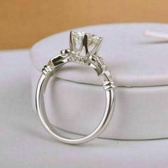 2 Carat Round Cut Diamond Engagement Ring for Women, Wedding Ring, Anniversary Gifts