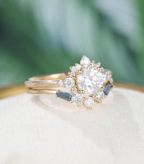 1 Carat Round Cut Diamond Engagement Ring For Women, Wedding Ring