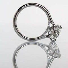 2.5 Carat Round Cut Diamond Engagement Ring for Women, Solitaire Ring, Wedding Ring, Anniversary Gifts