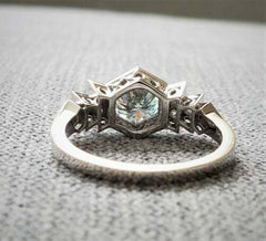 2 Carat Round Cut Diamond Engagement Ring For Women, Wedding Ring, Anniversary Gifts