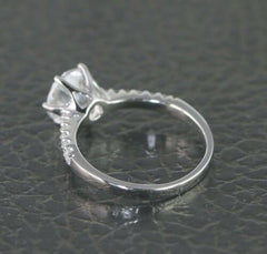 2.5 Carat Round Cut Diamond Engagement Ring for Women, Wedding Ring