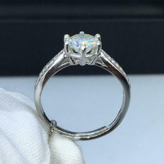 2.5 Carat Round Cut Diamond Engagement Ring For Women, Wedding Ring, Anniversary Gifts For Her