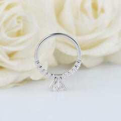 1.5 Carat Round Cut Diamond Engagement Ring for Women, Wedding Ring