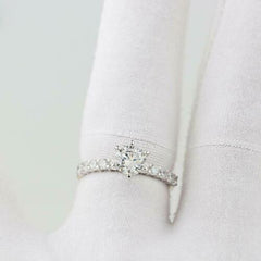 1.5 Carat Round Cut Diamond Engagement Ring for Women, Wedding Ring