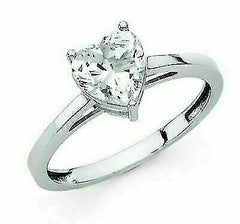 2.5 Carat Heart Cut Diamond Engagement Ring for Women, Solitaire Ring, Wedding Ring