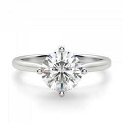 2.5 Carat Round Cut Diamond Engagement Ring for Women, Wedding Ring, Anniversary Gifts, Christmas Gifts