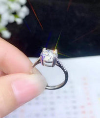 2.5 Carat Round Cut Diamond Engagement Ring For Women, Wedding Ring, Anniversary Gifts