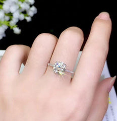 2.5 Carat Round Cut Diamond Engagement Ring For Women, Wedding Ring, Anniversary Gifts