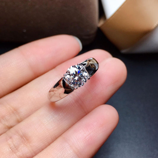2 Carat Round Cut Diamond Engagement Ring for Women, Wedding Ring, Christmas Gifts