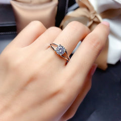 2 Carat Round Cut Diamond Engagement Ring for Women, Wedding Ring, Christmas Gifts