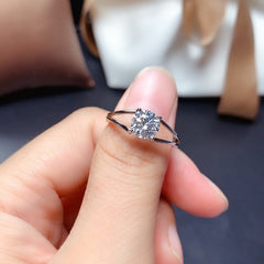2 Carat Round Cut Diamond Engagement Ring for Women, Wedding Ring, Christmas Gifts