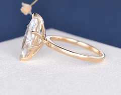 3 Carat Marquise Cut Diamond Engagement Ring for Women, Wedding Ring, Anniversary Gifts