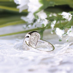 0.50 CT Round Cut Diamond Engagement Ring for Women, Wedding Ring