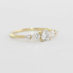 1.5 Carat Round Cut Diamond Engagement Ring for Women, Wedding Ring, Anniversary Gifts For Her