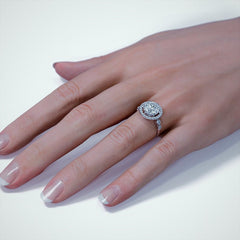 2.5 Carat Round Cut Diamond Engagement Ring for Women, Wedding Ring, Christmas Gifts