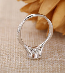 2.5 Carat Round Cut Diamond Engagement Ring for Women, Wedding Ring