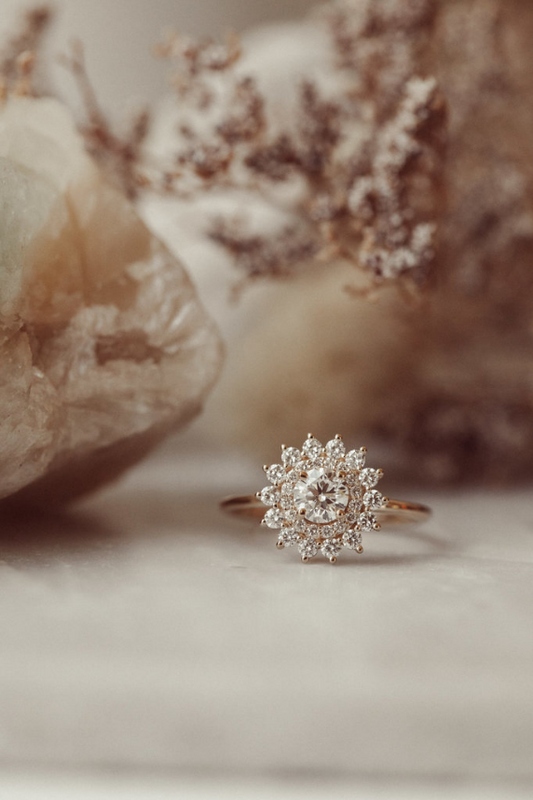 1 Carat Round Cut Diamond Engagement  Ring for Women, Wedding Ring, Anniversary Gifts For Her