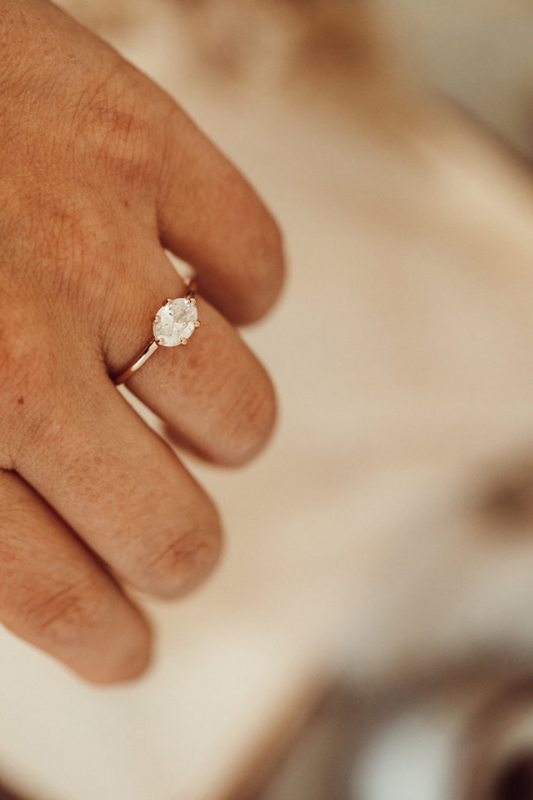 1.5 Carat Oval Cut Diamond Engagement Ring for Women, Wedding Ring, Christmas Gifts