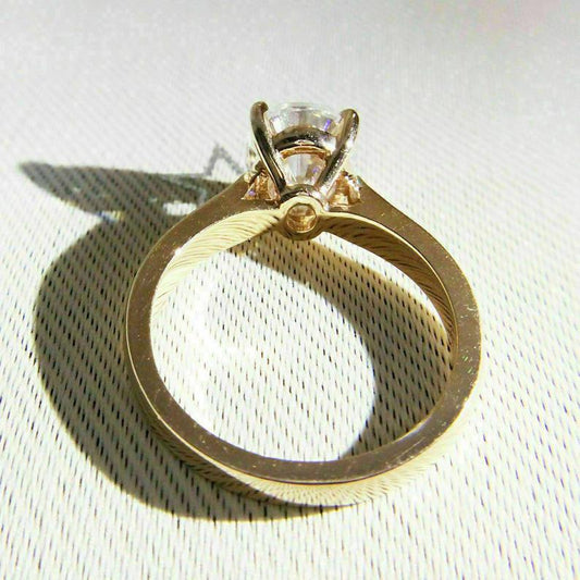 3 Carat Oval Cut Diamond Engagement Ring for Women, Wedding Ring, Christmas Gifts