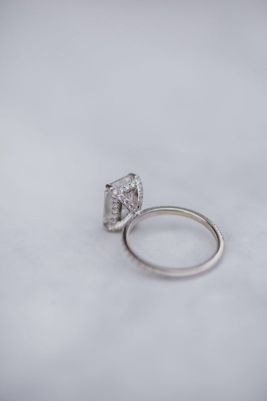 3 Carat Radiant Cut Diamond Engagement Ring for Women, Wedding Ring, Anniversary Gifts For Her