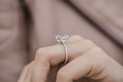 3 Carat Radiant Cut Diamond Engagement Ring for Women, Wedding Ring, Anniversary Gifts For Her