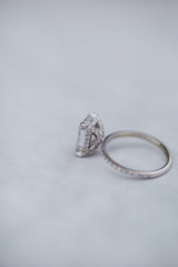 3 Carat Radiant Cut Diamond Engagement Ring for Women, Wedding Ring, Anniversary Gifts For Her