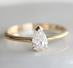 2 Carat Pear Cut Diamond Engagement Ring for Women, Wedding Ring, Anniversary Gifts