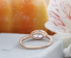 2.5 Carat Marquise Cut Diamond Engagement Ring for Women, Wedding Ring