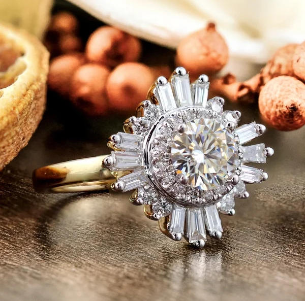 1.5 Carat Round Cut Diamond Engagement Ring for Women, Wedding Ring