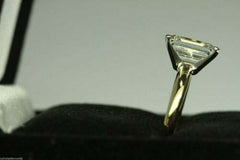 3 Carat Emerald Cut Diamond Engagement Ring for Women, Solitaire Ring, Wedding Ring, Christmas Gifts