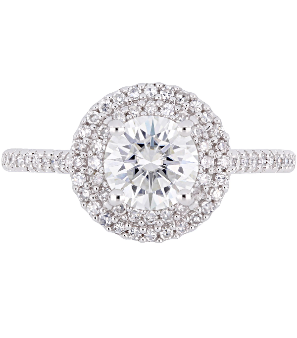 1.5 Carat Round Cut Diamond Engagement Ring for Women, Wedding Ring