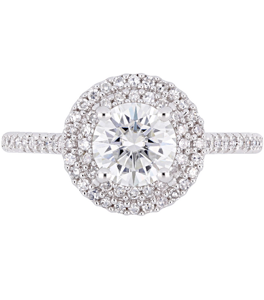 1.5 Carat Round Cut Diamond Engagement Ring for Women, Wedding Ring