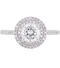 1.5 Carat Round Cut Diamond Engagement Ring for Women, Wedding Ring