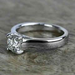 1.5 Carat Round Cut CVD Lab Grown Diamond Engagement Ring For Women, Wedding Ring