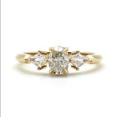 2 Carat Oval Cut Diamond Engagement Ring for Women, Wedding Ring