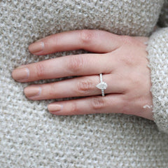 3 carat pear cut daimond engagement ring for women,Wedding Ring