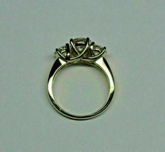 3.5 Carat Round Cut Diamond Engagement Ring for Women, Wedding Ring