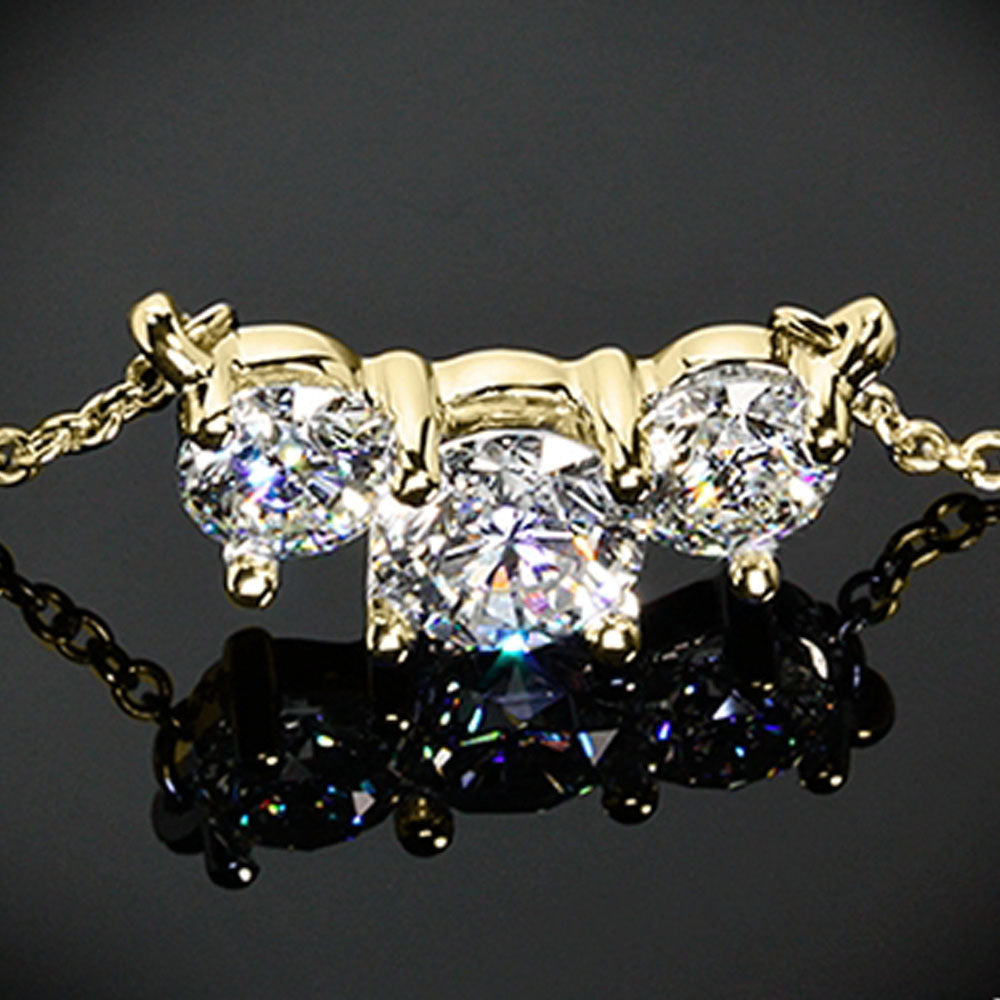 4 TCW Round Cut Diamond Charm Pendant For Women, Christmas Gifts, Wedding Pendant