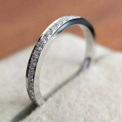 2 Carat Round Cut CVD Lab Grown Diamond Engagement Ring for Women, Bridal Set Wedding Ring, Handmade Ring