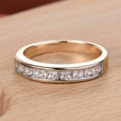 1.5 Carat Round Cut Diamond Engagement Ring for Women, Bridal Set Wedding Ring, Christmas Gifts