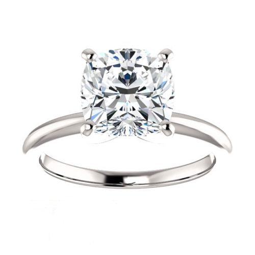 3.50 Carat Cushion CVD Lab Grown Diamond Engagement Ring for Women, Solitaire Engagement Ring, Anniversary Gifts, Christmas Gifts, Promise Ring, Wedding Ring
