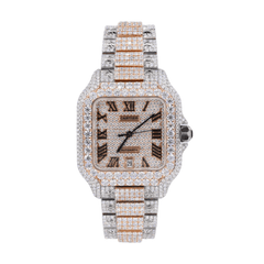 Orologio CS Two Tone 41MM Moissanite Diamond 20CT